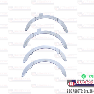 Medialuna del Cigüeñal (Thrust Washer) para V.W. 2.0