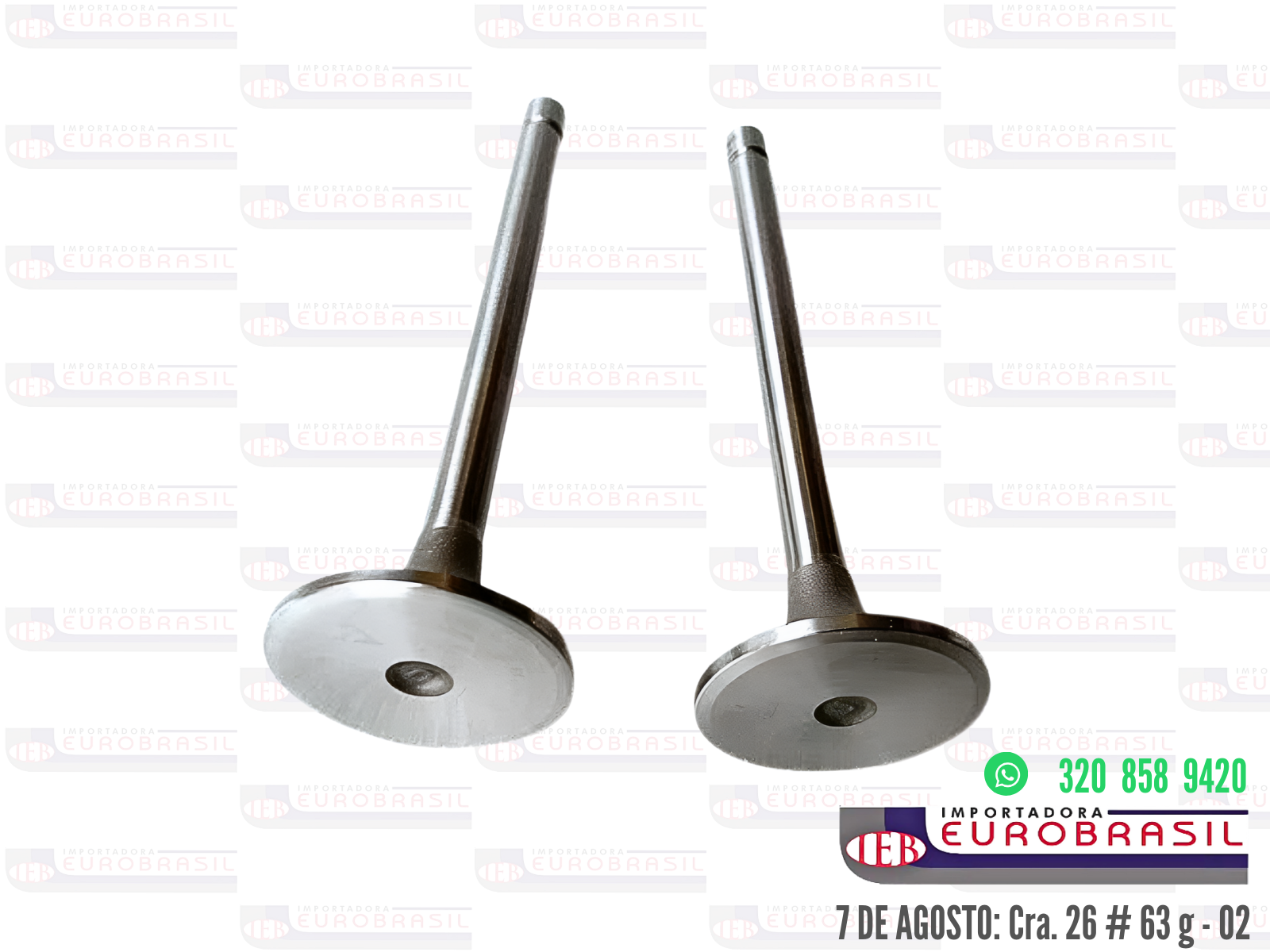 Juego de Válvulas de Admisión para IVECO / JUMPER 2.8