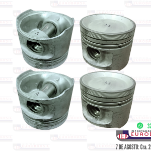 Juego de Pistones STD para FIAT UNO / PREMIO 1.5